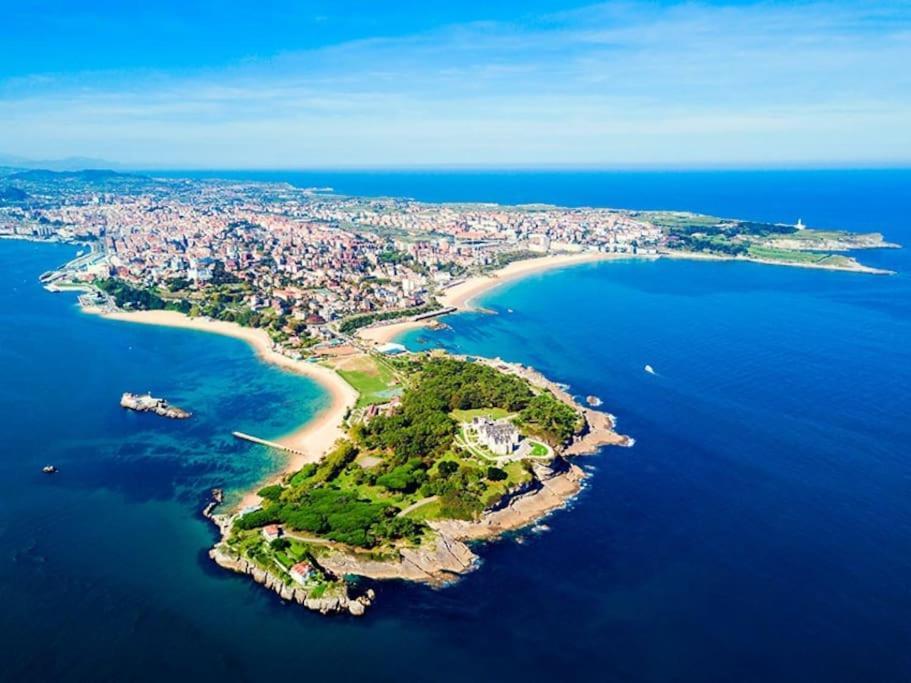 A Un Paso De La Bahia De Santander,Para 6! La Ciudad A Pie! Luaran gambar
