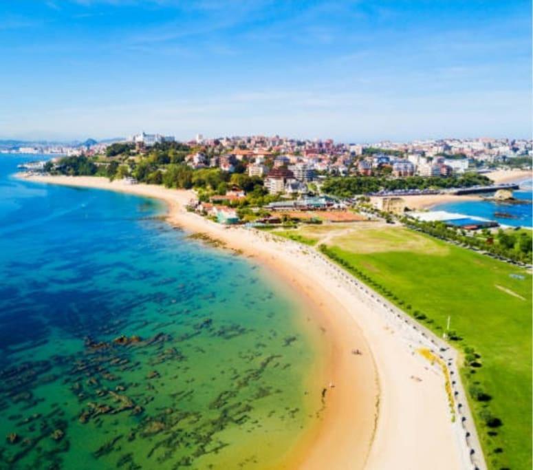 A Un Paso De La Bahia De Santander,Para 6! La Ciudad A Pie! Luaran gambar