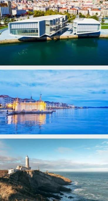 A Un Paso De La Bahia De Santander,Para 6! La Ciudad A Pie! Luaran gambar